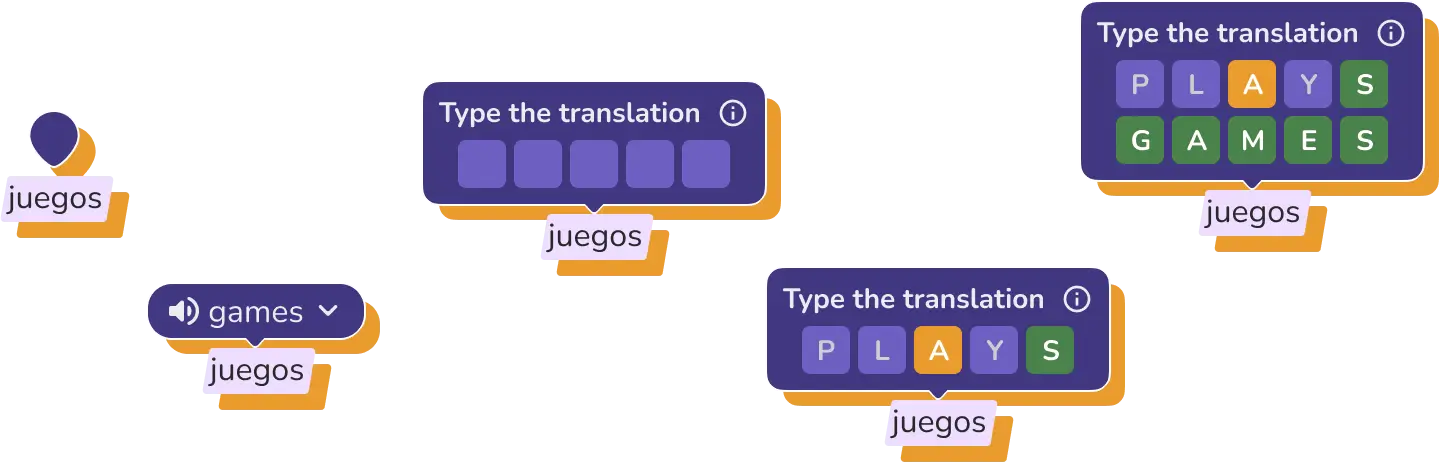 Example of an inline web quiz